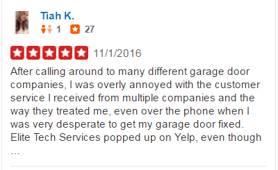 Yelp Reviews - Tiah