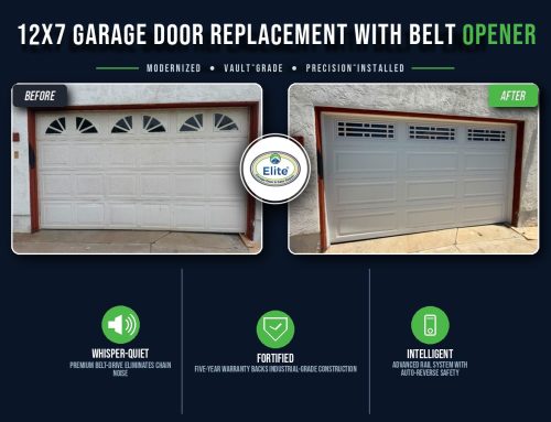 12X7 Door & Belt Opener Install in Bothell, WA 98011