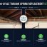 Torsion Spring System Replacement in Everett, WA 98208