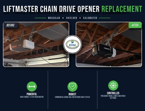 LiftMaster 2420L Chain Opener Install in Brier, WA 98036