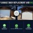 New 10x7 Garage Door Install in Woodway, WA 98020