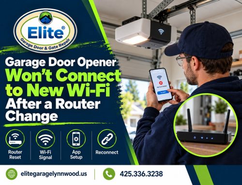 Garage Door Opener Won’t Connect to New Wi-Fi After a Router Change