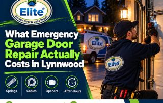 What Emergency Garage Door Repair Actually Costs in Lynnwood