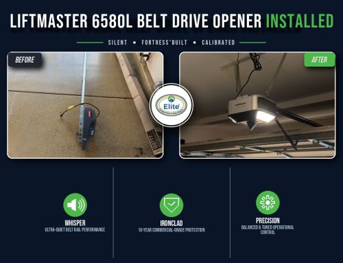 Belt Opener LiftMaster 6580L Install in Edmonds, WA 98020